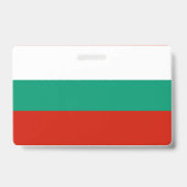 Badge pavillon de la Bulgarie (Arrière)