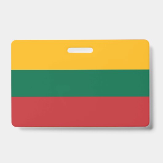 Badge pavillon lituanien (Avant)