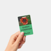 Badge Pavot oriental (À main)