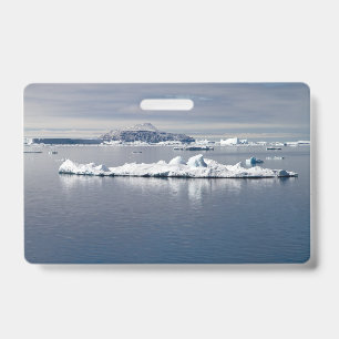 Badge Paysage antarctique