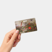 Badge Paysage tropical avec dix colibris Heade (Manuel / portable)