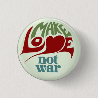 Badge peace vietnam krijgsmacht 60 jaar oorlog ronde button 3,2 cm