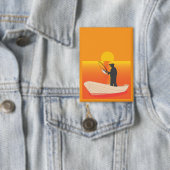 Badge Pêche au coucher ou lever du soleil (Insitu)