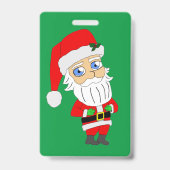 Badge Père Noël chibi (Avant)