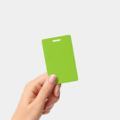 Badge Perroquet vert citron uni de couleur simple (Manuel / portable)
