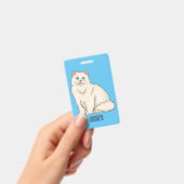 Badge Persian cat (Manuel / portable)