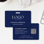 Badge Personalized Corporate Business Logo Modern ID