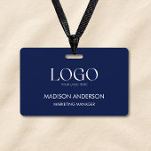 Badge Personalized Corporate Business Logo Modern ID