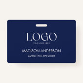 Badge Personalized Corporate Business Logo Modern ID (Devant)