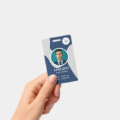 Badge Personnalisable Code-barres Nom du logo Personnel (Manuel / portable)