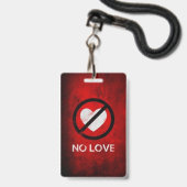 Badge personnalisable de haute qualité (Arrière avec lanière)