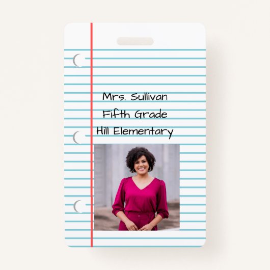 Badge Personnalisé (Devant)