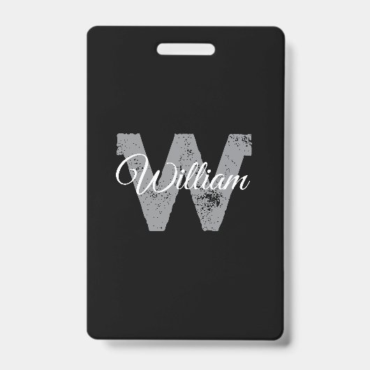 Badge Personnalisé (Avant)
