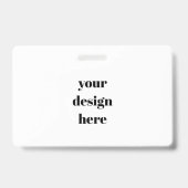 Badge Personnalisé (Arrière)