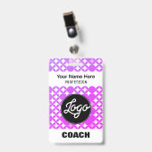Badge Personnalisé (Avant avec clip)