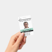 Badge personnalisé de pasteur (Manuel / portable)