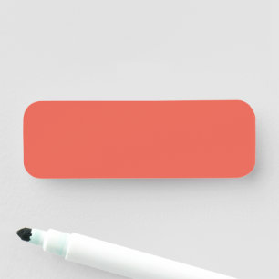 Badge personnalisé Fire Opal Classic