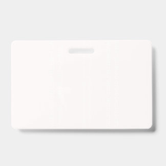 Badge personnalisé, Orientation : Horizontale, Fix