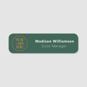 Badge Personnalisé pour Employé   Logo, Magnétique