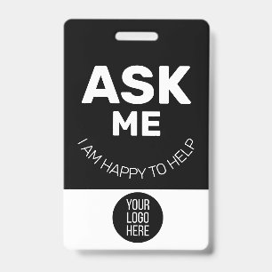 Badge personnalisé pour les bénévoles employés Lan