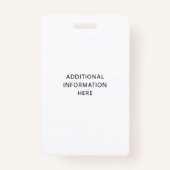 Badge Personnalisé Retro Awesome Manager Drôle (Dos)