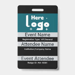 Badge Personnaliser le nom du participant à la conférenc