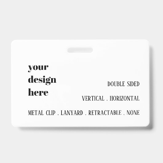 Badge Personnaliser ou Customiser (Face)