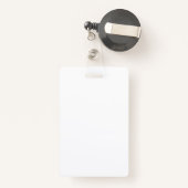 Badge Personnaliser ou Customiser (Back with Retractable)