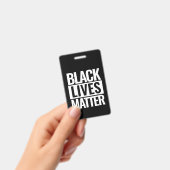 Badge Personnalité de Black Lives Matt (Manuel / portable)