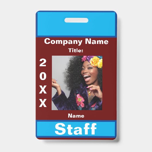 Badge Personnel -1 (Avant)