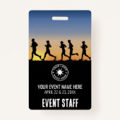 Badge Personnel de l'événement (Dos)