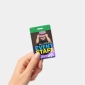 Badge Personnel de l'événement d'accès (Manuel / portable)