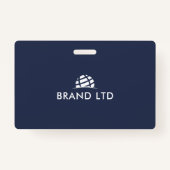 Badge Personnel de l'ID photo d'entreprise (Dos)