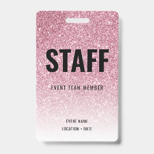 Badge Personnel Personnalisé Événement ou Concert Partie