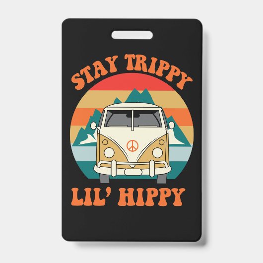 Badge Petit hippie (Avant)