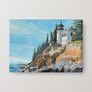 Badge Phare de Bass Harbor