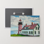 Badge Phare du Maine (Recto/Verso)