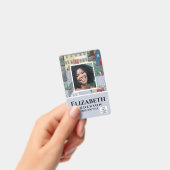 Badge photo de l'employé Code QR Code-barres Propr (Manuel / portable)