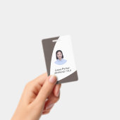 Badge Photo de l'employé de l'entreprise personnalisé Te (Manuel / portable)