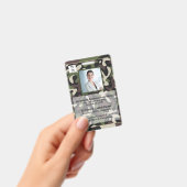 Badge Photo de l'employé Nom Logo Code-barres Entreprise (Manuel / portable)