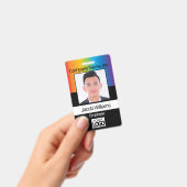 Badge Photo de l'employé - Rainbow (Manuel / portable)