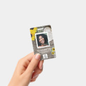 Badge photo d'employé QR Code Code-barres Tourneso (Manuel / portable)