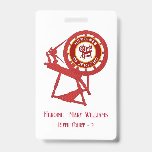 Badge Photo HOJ (Front)