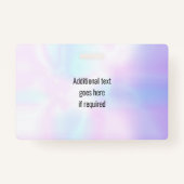 Badge Photo ID Holographic Company Logo Security (Dos)