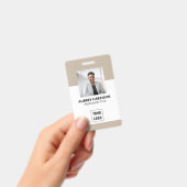 Badge Photo Moderne Professionnel (Manuel / portable)