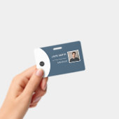 Badge Photo of the employee's person, Code bar, Lo (Manuel / portable)