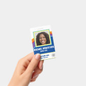 Badge photo personnalisée de l'employé (Handheld)