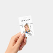 Badge Photo personnalisée de l'employé professionnel sim (Manuel / portable)