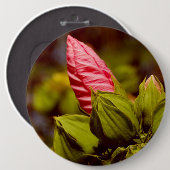 Badge photo rose (Devant & derrière)