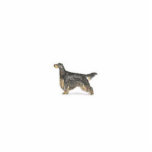 Badge Photo Sculpture Gordon Setter Pinceau sculpté<br><div class="desc">2" x 3" Gordon Setter Pin sculpté. Tout Arrière - plan supprimé.</div>